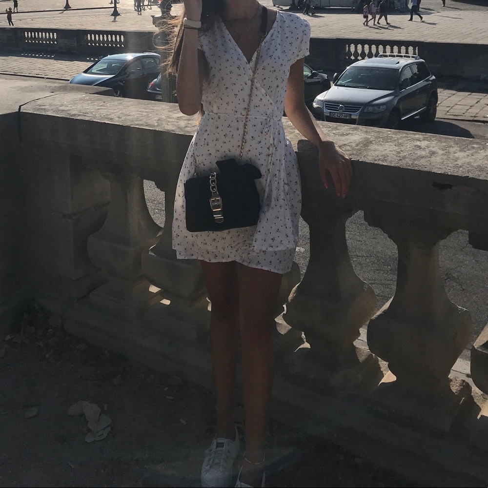 brandy melville wrap dress